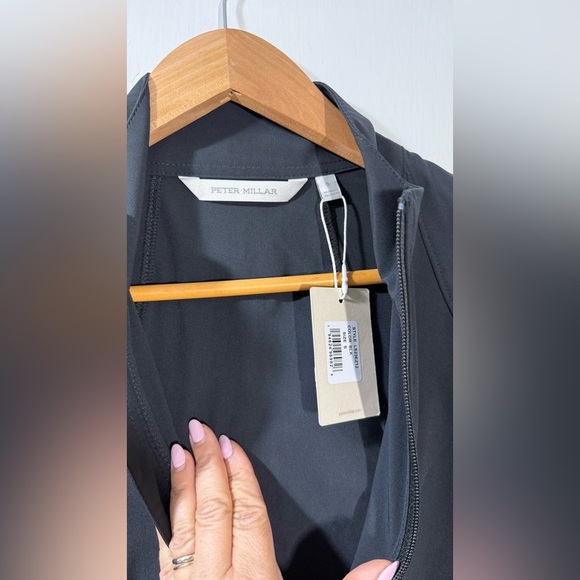 New with tags Peter Millar Women's Cottage Black Flex Adapt Jacket - Picture 2 of 3